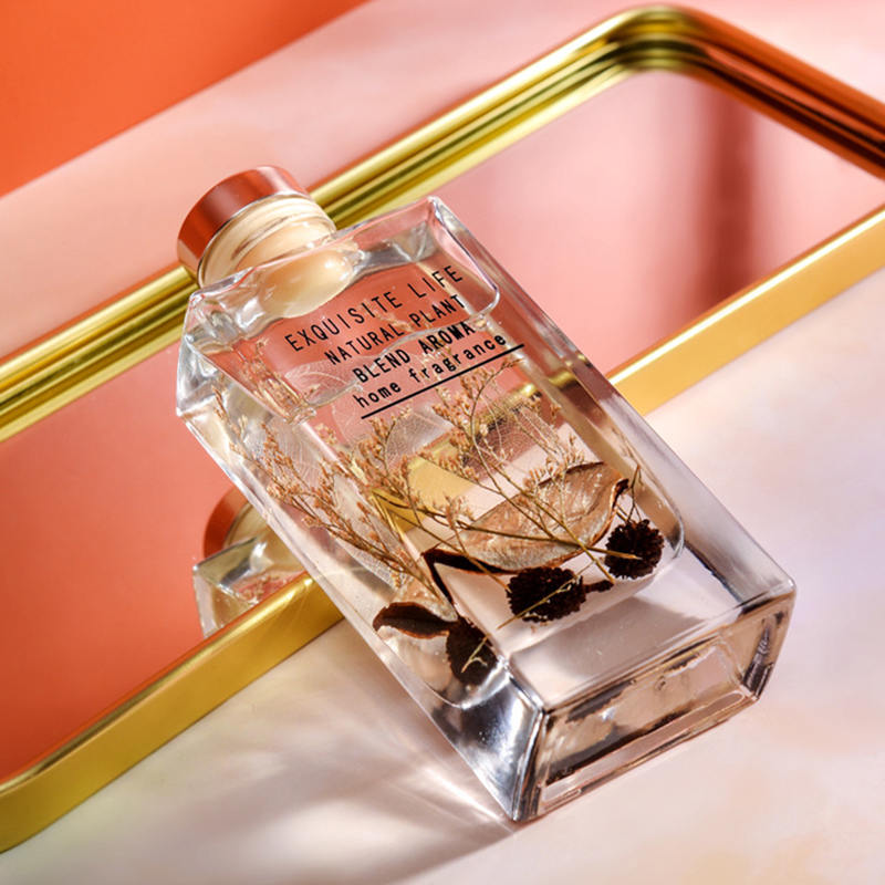 Suchá kvetinová dekorácia bez ohňového aromaterapeutického trstinového difuzéra