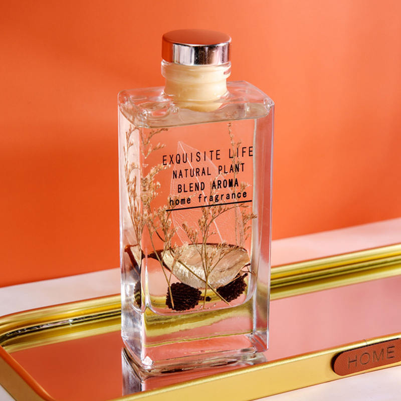 Suchá kvetinová dekorácia bez ohňového aromaterapeutického trstinového difuzéra