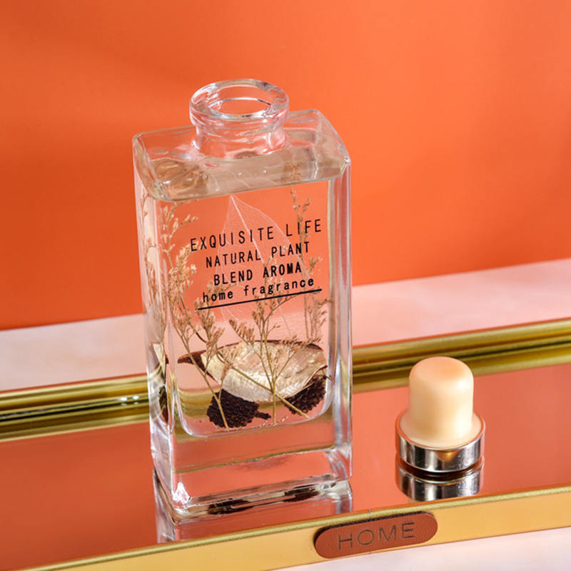 Suchá kvetinová dekorácia bez ohňového aromaterapeutického trstinového difuzéra