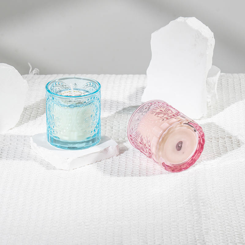 Elegantná sklenená fľaša na Deň matiek vonná sviečka - výrobca sviečok zo sójového vosku