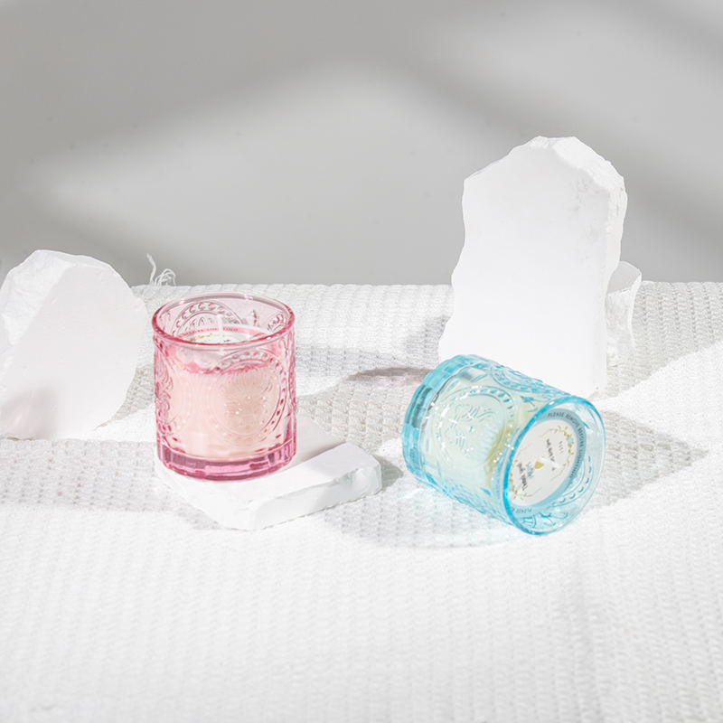 Elegantná sklenená fľaša na Deň matiek vonná sviečka - výrobca sviečok zo sójového vosku