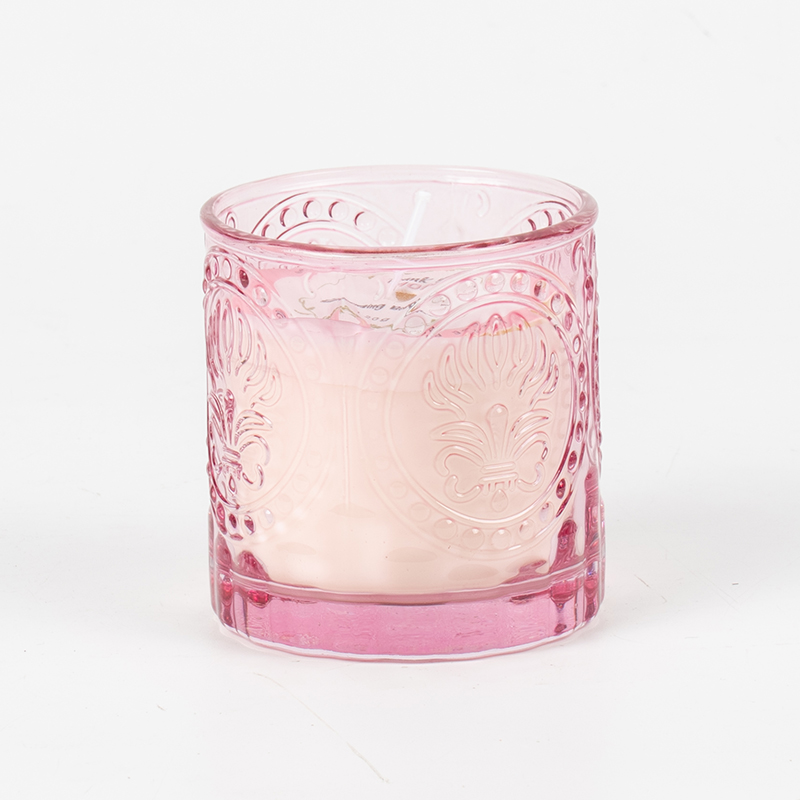 Elegantná sklenená fľaša na Deň matiek vonná sviečka - výrobca sviečok zo sójového vosku