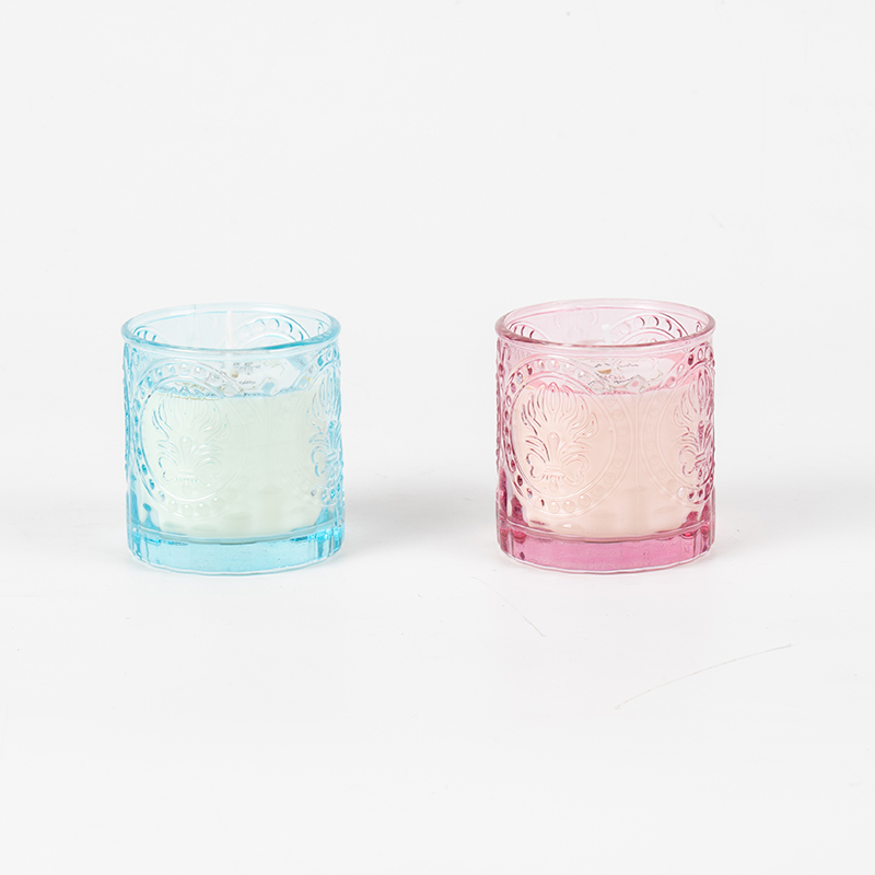 Elegantná sklenená fľaša na Deň matiek vonná sviečka - výrobca sviečok zo sójového vosku