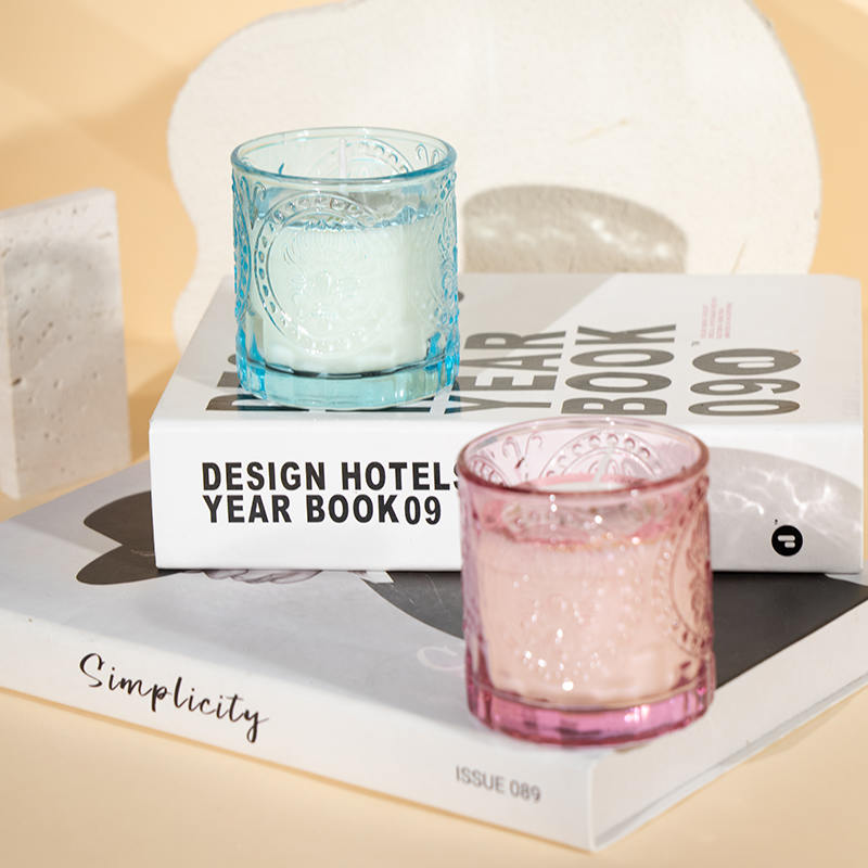 Elegantná sklenená fľaša na Deň matiek vonná sviečka - výrobca sviečok zo sójového vosku